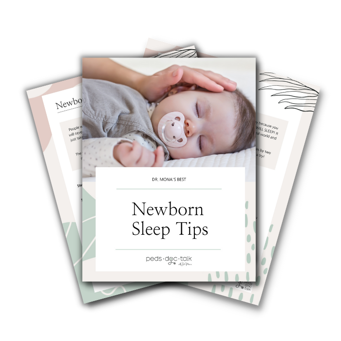 Newborn Sleep Tips Graphic 1 